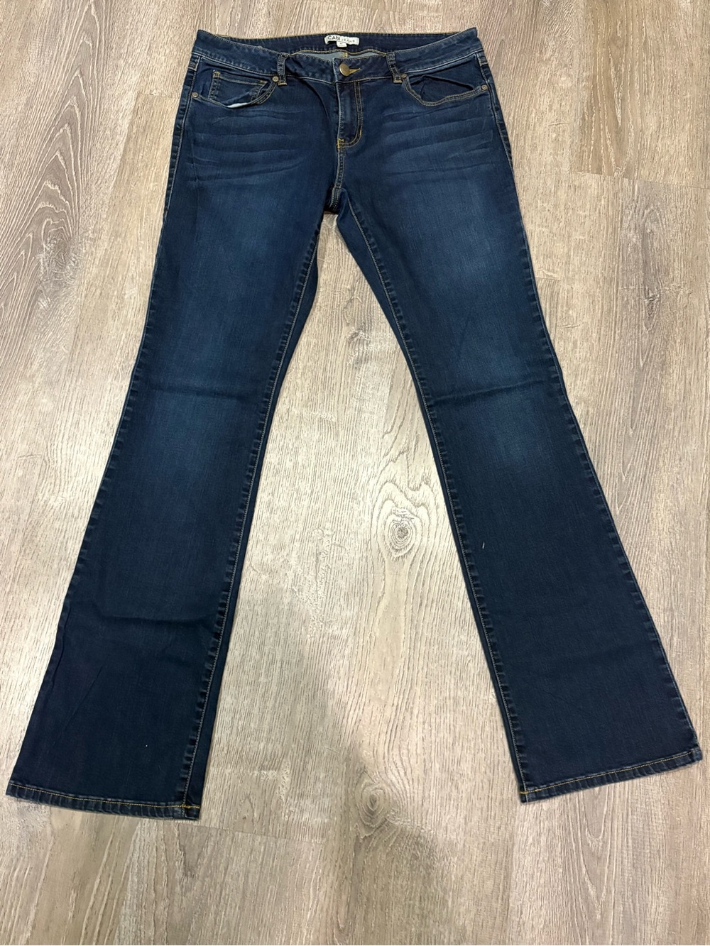 CAbi. Galaxy wash. Women’s size 12. Tall. Bootcut Jeans